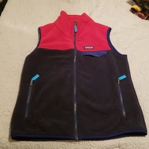 Womens Patagonia Red/Blue vest, size med